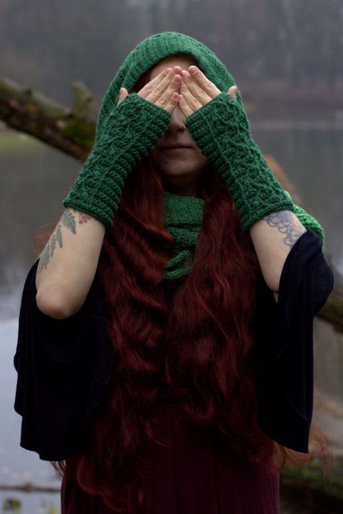 Komin na szydełko Szyszymora autorstwa Forest of Needles