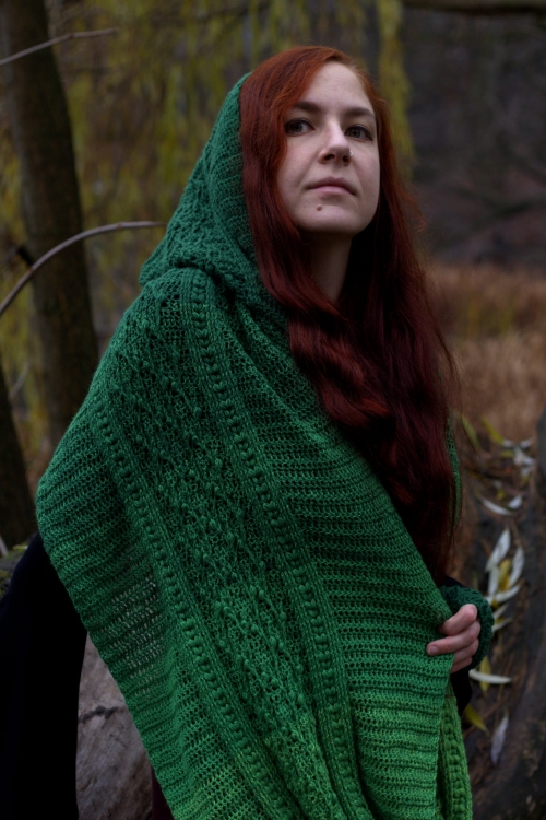 Komin na szydełko Szyszymora autorstwa Forest of Needles