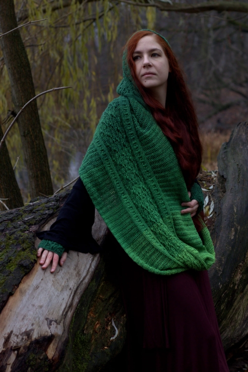 Komin na szydełko Szyszymora autorstwa Forest of Needles