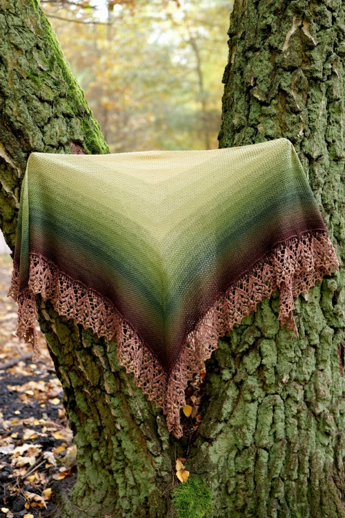 Bordiura do chusty mech Leśne Licho autorstwa Forest of Needles