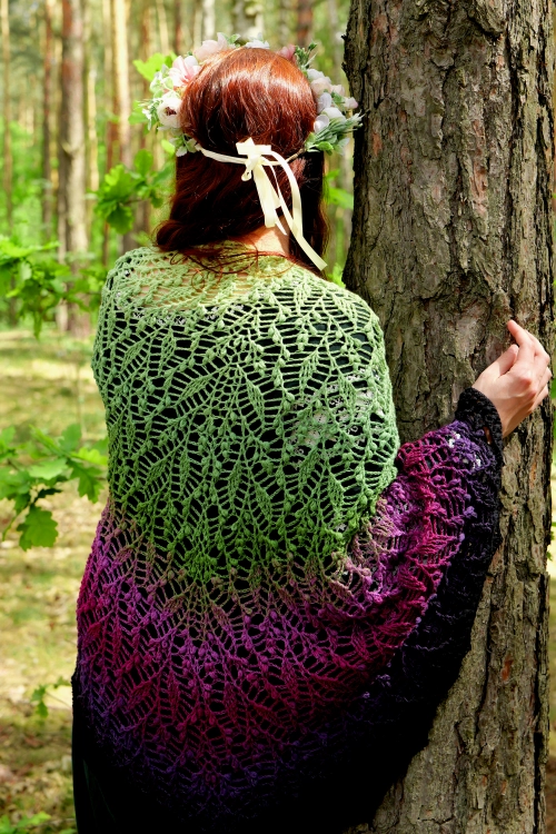 Chusta na szydełko Stado autorstwa Forest of Needles